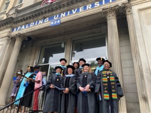 Spalding 2021 EdD Cohort at Commencment